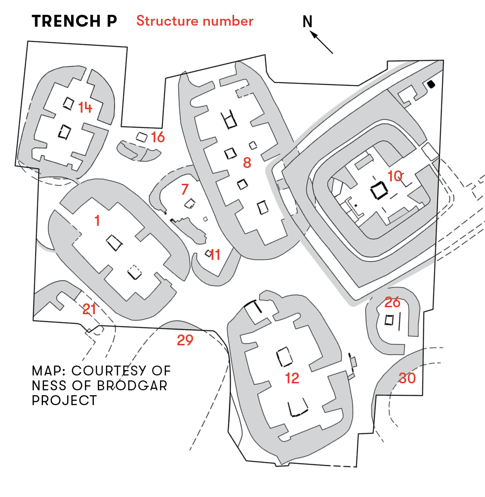 Trench P Map