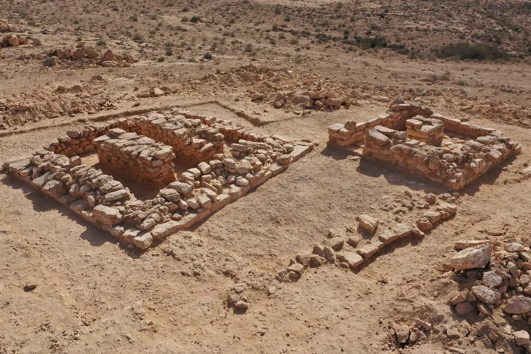 Tombs in the Negev desert