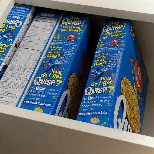 Quisp cereal boxes -- have they returned?