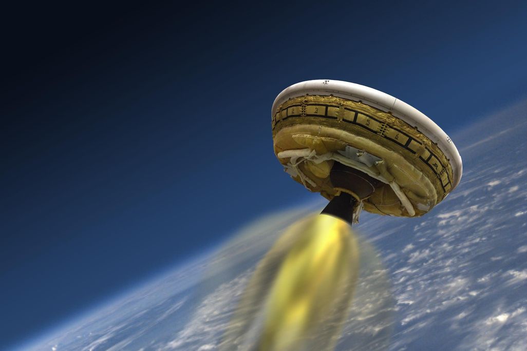 NASA flying saucer