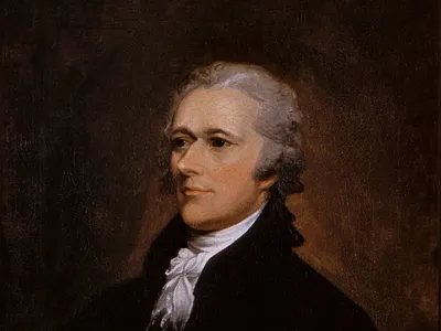 Portrait of Alexander Hamilton by John Trumbull, 1806