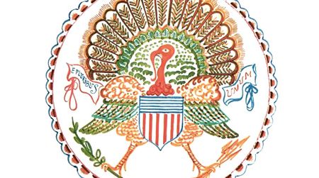 Artist Anatole Kovarsky’s image from the cover from the November 24, 1962 issue of The New Yorker