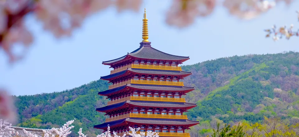 Temple in Gyeongju, South Korea 