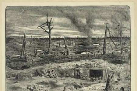 No Man's Land could be the most terrifying of places. "Men drowning in shell-holes already filled with decaying flesh," wrote one scholar.