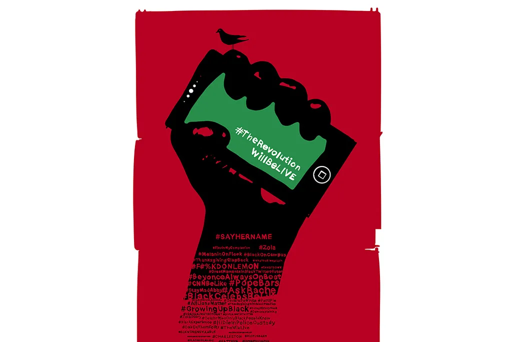 Black Twitter Illustration