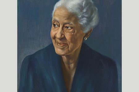 A portrait of Mary Church Terrell in 1946 by Betsy Graves Reyneau