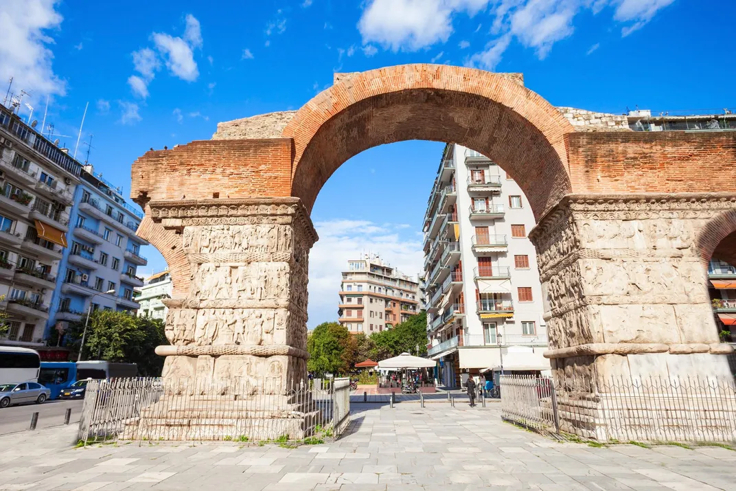 Arch of Galerius, Thessaloniki
