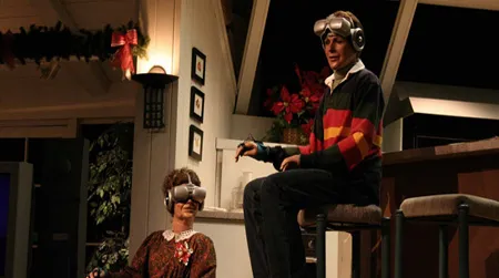 1990s virtual reality as seen in The Carousel of Progress