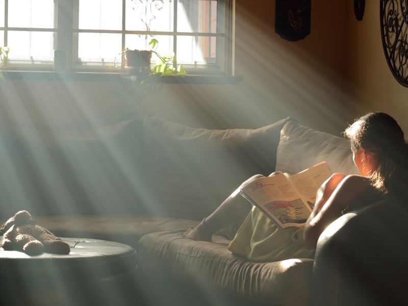 Rays of sunshine through the window Smithsonian Photo Contest