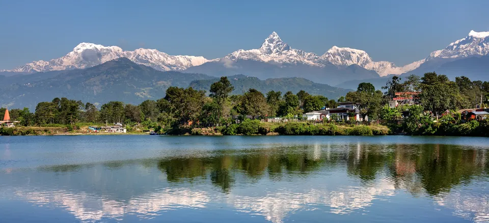  Lake Pokhara, Nepal 