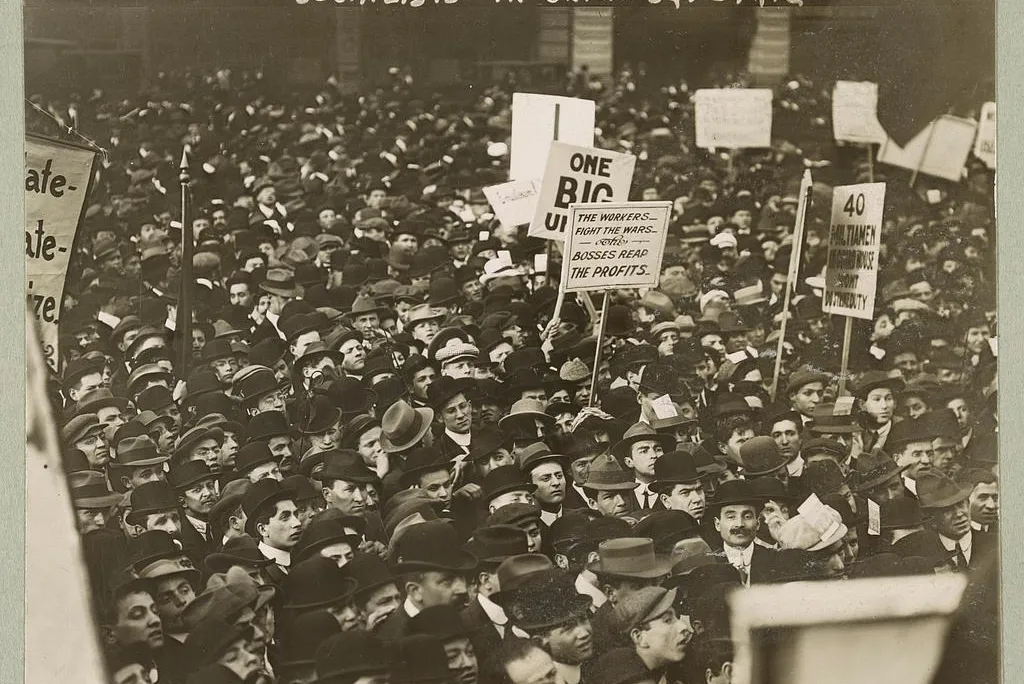 Socialists in Union Square, N.Y.C.