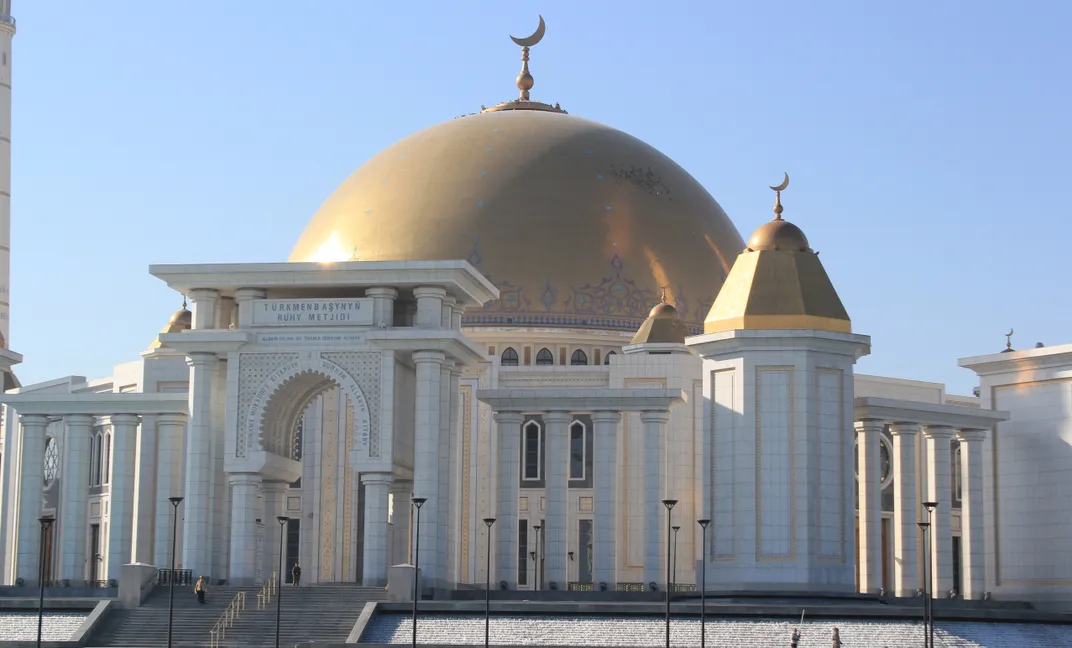 The Mausoleum of Turkmenbashi, Ashgabat, Turkmenistan