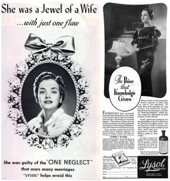 Lysol’s Vintage Ads Subtly Pushed Women to Use Its Disinfectant as Birth Control