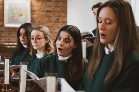 The Chapel Choir of the&nbsp;University of Exeter performed the monastic songs from the&nbsp;Buckland Book.