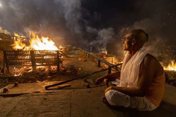 The Burning Ghat In Varanasi thumbnail