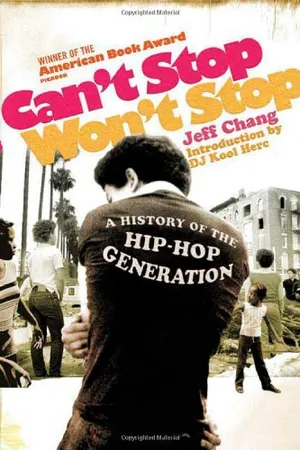 Preview thumbnail for 'Can't Stop Won't Stop : A History of the Hip Hop Generation