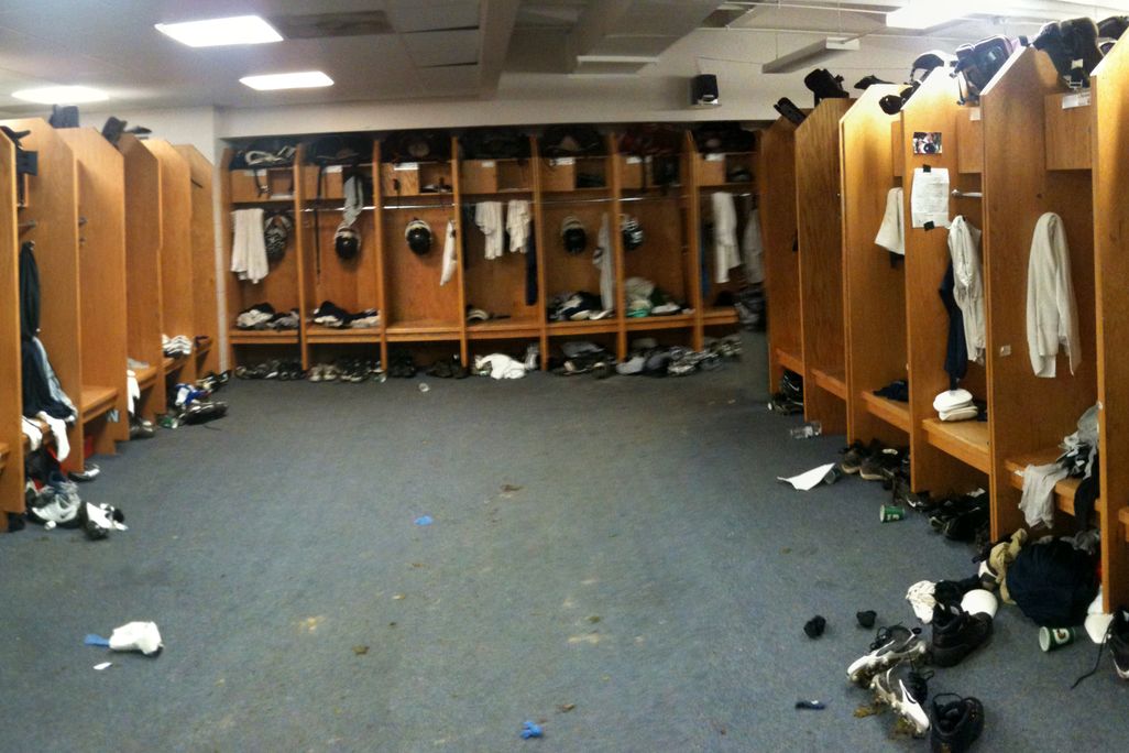 locker room
