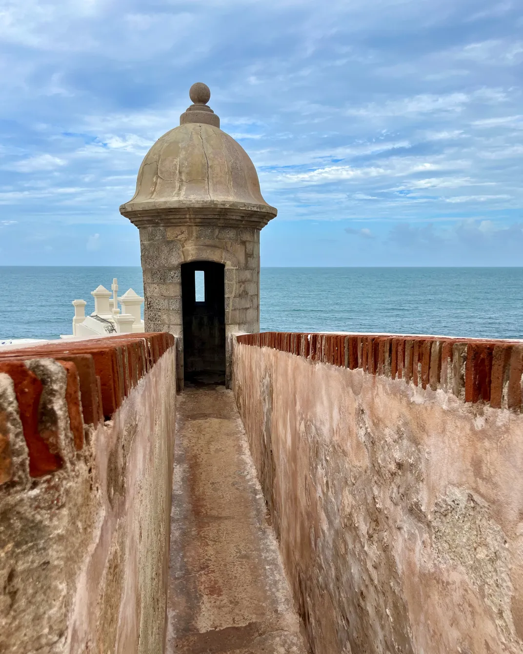 9 - Castillo San Felipe del Morro in Puerto Rico is one of many forts built near water to defend coasts from attackers and protect trading ships.