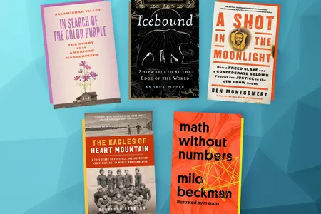 This month's book picks include Icebound, A Shot in the Moonlight and The Eagles of Heart Mountain.