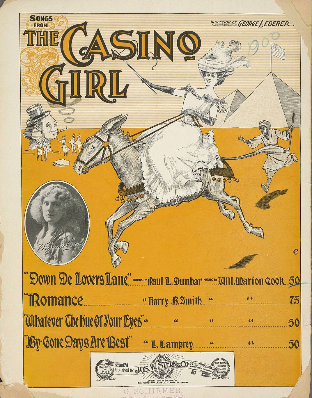 Cover of "The Casino Girl"