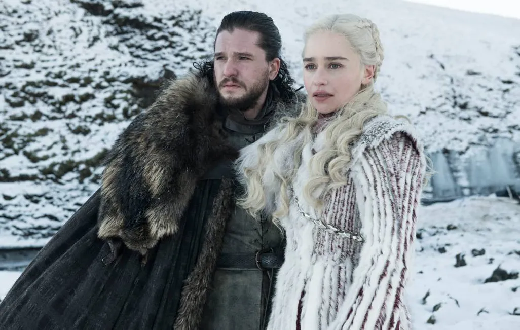 Jon Snow and Daenerys Targaryen 
