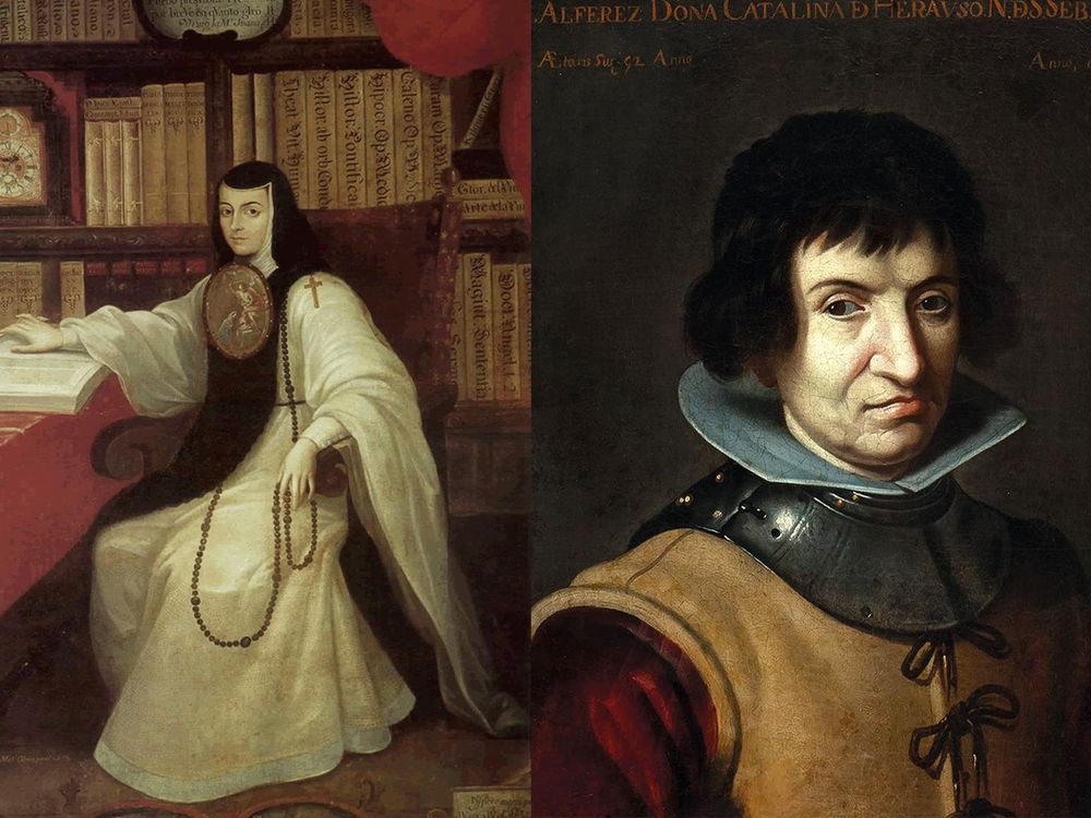 Sor Juana Inés de la Cruz and Catalina de Erauso