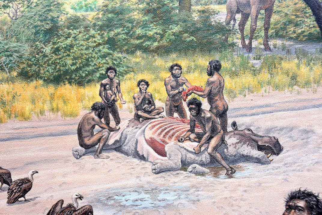 Hippo Butchering