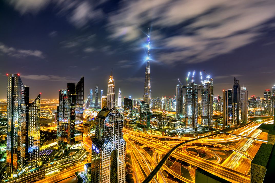 Burj Khalifa Night 1 | Smithsonian Photo Contest | Smithsonian Magazine