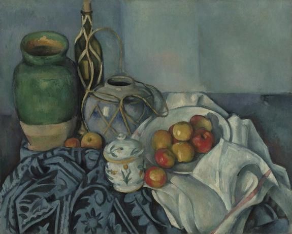 Paul Cézanne , Still Life with Apples. French, 1893 – 1894