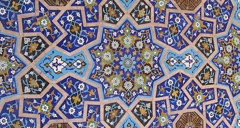 Tile art in Iran