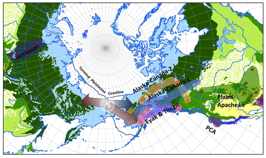 Ancient Migration Patterns to North America Are Hidden in Languages Spoken Today