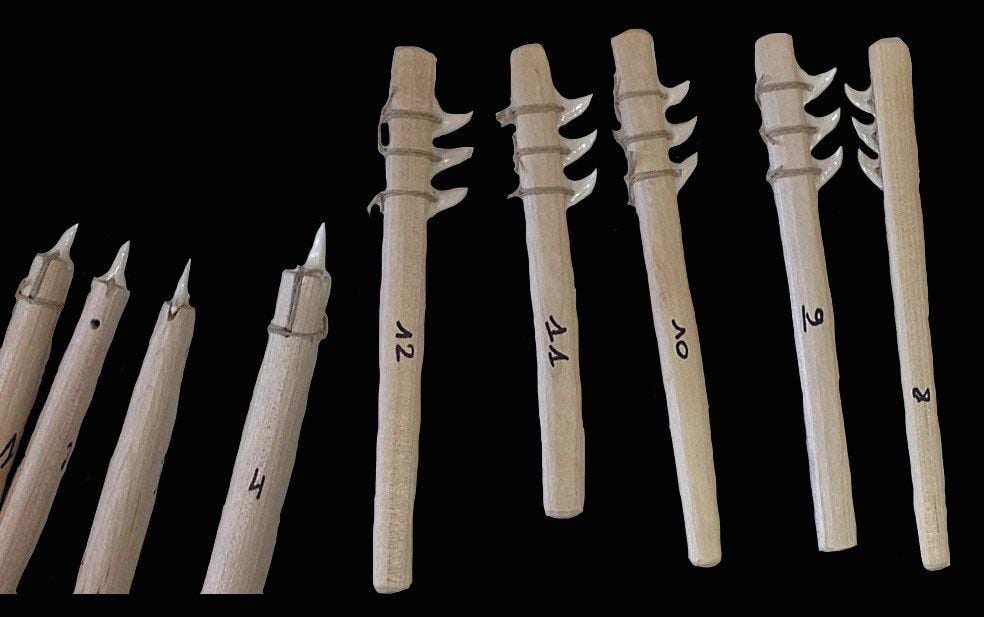 Weapons Made of Shark Teeth