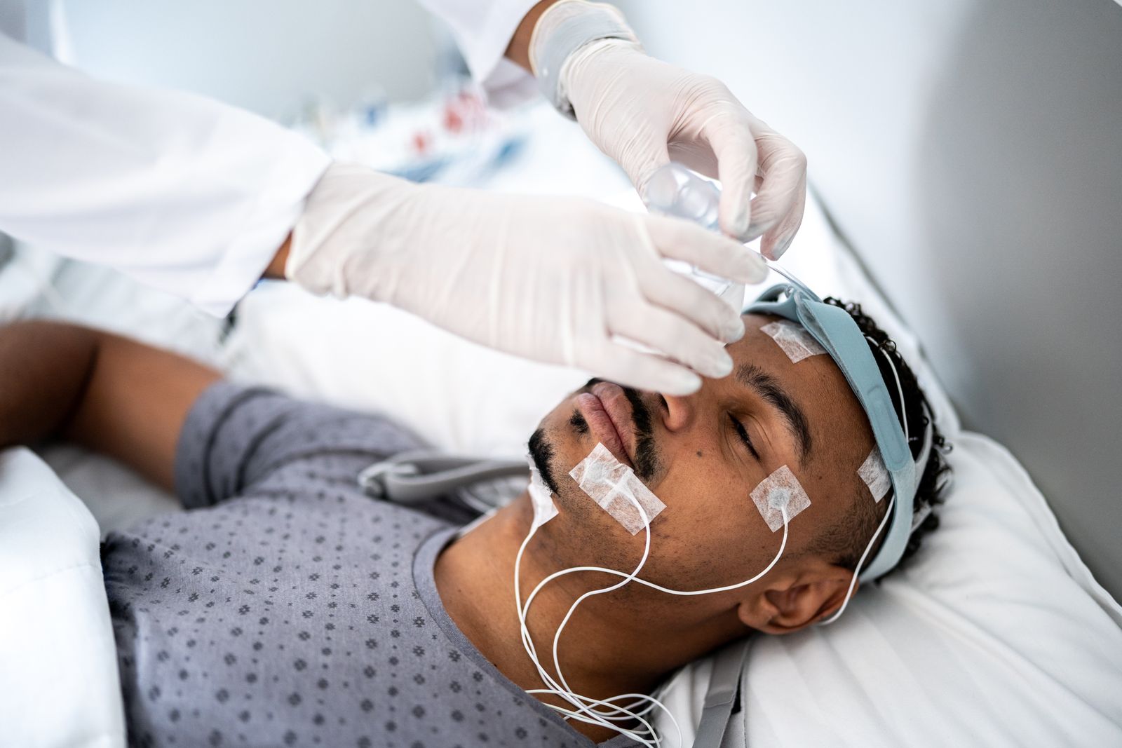 Participating in a sleep study, or a polysomnography, can help doctors diagnose a patient with narcolepsy.