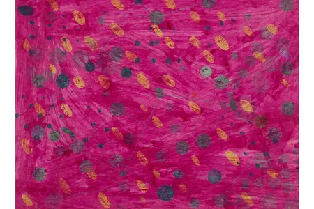 "Untitled, 1969" and other works by artist and activist Howardena Pindell are the focus of a new show at the Modern Contemporary Art Chicago.