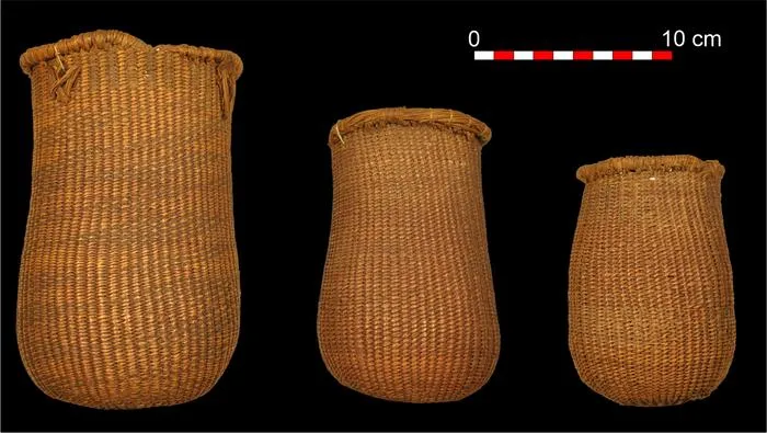 Three baskets