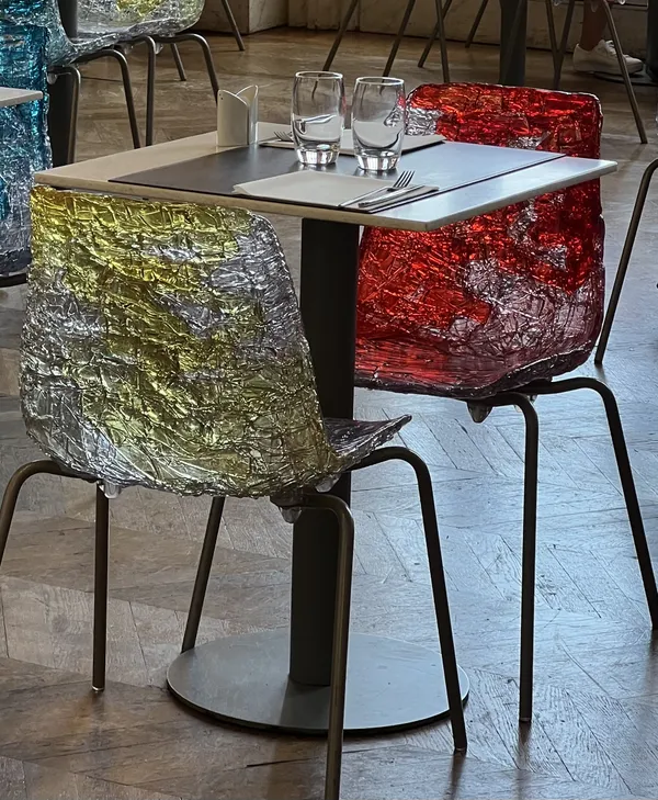 Glass Chairs at Musee D'Orsay Paris, France thumbnail