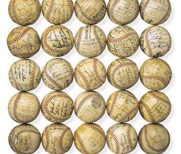 Autographed baseballs National Museum of American History