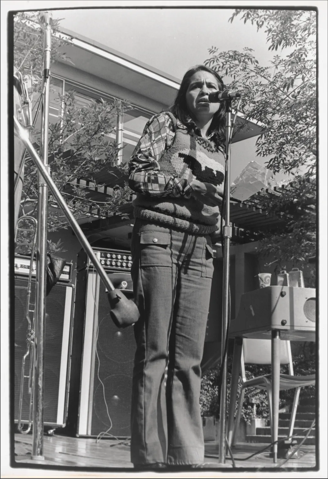 Dolores Huerta, Rudy Rodriguez, 1974