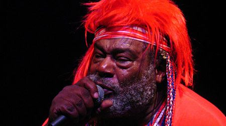 George Clinton performing in May of 2007