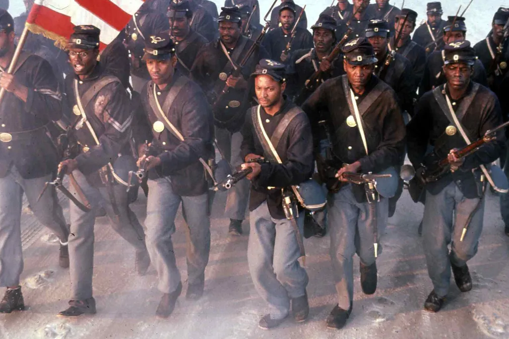 54th Massachusetts in 'Glory'