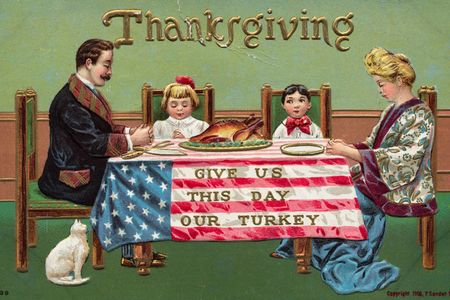 A holiday postcard from 1908.