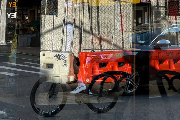 Disappearing Biker thumbnail