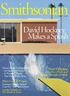 Cover of Smithsonian magazine issue from August 2006