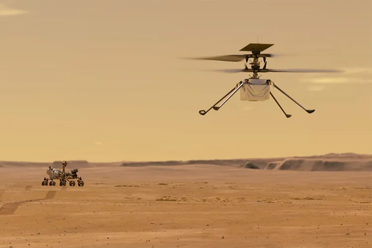 Mars Ingenuity Desktop