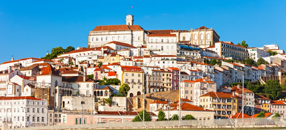  The town of Coimbra, home to a World Heritage-listed university 