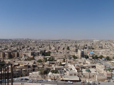 Aleppo, Syria, in 2010. Since 2012, the city has been home to a fierce battle in Syria's civil war.