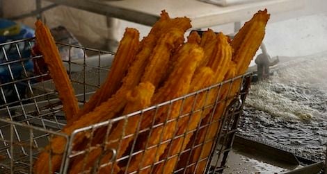Churros can be both delicious and dangerous.