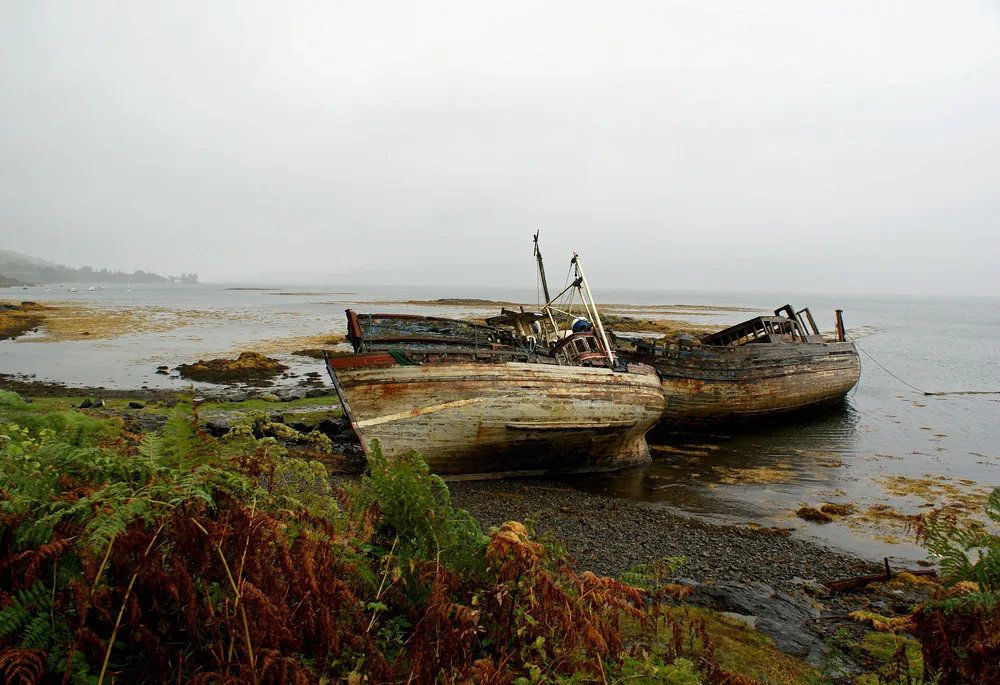 Abandoned Scottish Boats