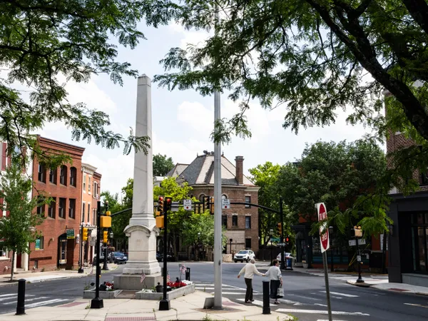 Civil War memorial, Doylestown PA thumbnail