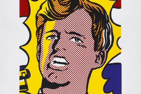 Robert F. Kennedy by Roy Lichtenstein,1989, after 1968 original